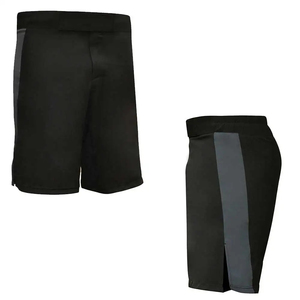 Shorts de combat thaïlandais MMA personnalisés OEM Saleh Enterprises, unisexe, extensibles dans 4 directions, légers, respirants, séchage rapide, pour boxe et arts martiaux - Product Image 5