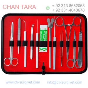 Kit de disección completo para estudiantes de veterinaria, ideal para entrenamiento de Cirugía de mascotas, práctica de anatomía animal y trabajo de laboratorio - Product Image 6