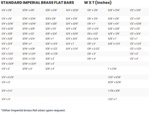 FILTO PERFILES Barra plana de latón 5/8 ''X1/4" para varios propósitos - Product Image 5