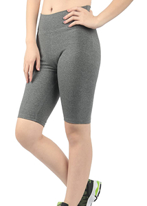 Women's Custom High Waist Elastic Gym Shorts Breathable Summer Workout Yoga <b>Leggings</b> Pocket <b>Hot</b> Shorts Pattern Washed Technics - Product Image 4