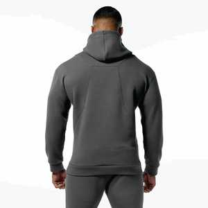 Sudadera con Capucha Holgada de Talla Grande de Alta Calidad 2025, Envío Rápido, Diseños de Logotipo Personalizables, Sudaderas con Capucha Gris Oscuro de Alta Gama - Product Image 3