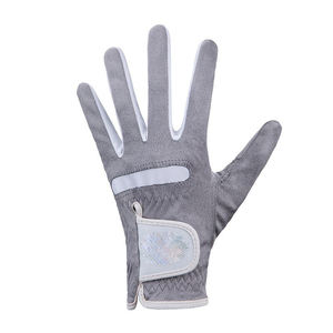 Gants de golf de meilleure qualité nouveau design Gant de golf de couleur unie en cuir de mouton entièrement personnalisé avec logo personnalisé - Product Image 4