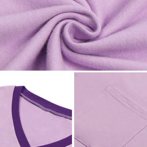 เสื้อยืด OEM สำหรับผู้หญิงไซส์ใหญ่พิเศษผ้าฝ้ายสวมใส่สบายย้อมสีล้วนสำหรับฤดูร้อน - Product Image 6