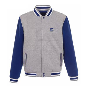 Men's Stylish Letterman Super Quality Soft Fleece Jacket Unique Design High-End Comfort for Winter - Product Image 6