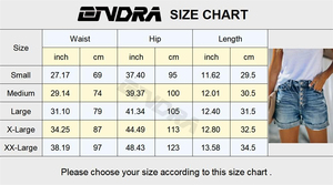 Short en jean d'été coupe décontractée pour femmes classique extensible taille haute avec ourlet effiloché respirant Style Streetwear - Product Image 4