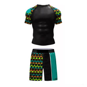 Fabricante de Rashguards de BJJ Sublimados con Estampado Personalizado al por Mayor, Ropa de Entrenamiento de Spandex - Product Image 2