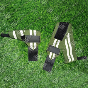 SAAR INDUSTRIES Muñequera de Alta Resistencia Color Verde Bosque con Diseño de Logotipo Personalizado, Precio de Fábrica, Soporte para Muñeca - Product Image 1