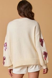 Giản Dị Dệt Kim Len Áo Thun Áo Len Phụ Nữ Mùa Đông Ấm Áp Tops Với Liền Mạch Phong Cách In Mô Hình Bán Buôn Thời Trang - Product Image 2