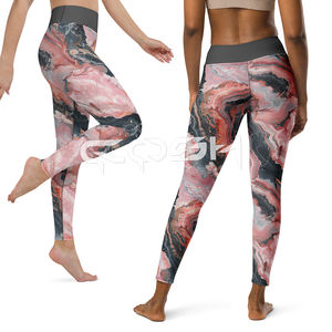 Mallas de LICRA de transferencia de calor impresas sublimadas para mujer Disponibles en tela de malla también - Product Image 2