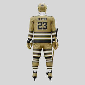 Uniforme de Hockey sobre Hielo Bordado 2026 con Diseños Personalizados, 100% Poliéster, Secado Rápido y Transpirable - Product Image 2
