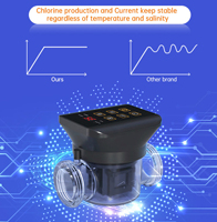 Générateur automatique de chlore à l'eau salée contrôlé par application WiFi pour piscine - DSL LC25B