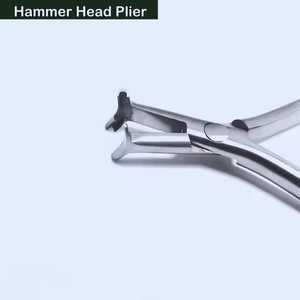 Stainless Steel <b>Dentist</b> Plier Functional Arch Wire Distal End Bend Forceps Hammer Head Orthodontic End Bending Plier - Product Image 5