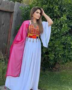 เดรสยาวสไตล์อัฟกานิสถานสำหรับผู้หญิงขนาดใหญ่พิเศษพร้อมเหรียญชุดเดรส kuchi แบบปักลาย2025ราคาส่ง - Product Image 4