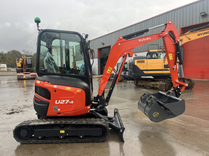 Mini-excavatrice Kubota U27-4 neuve, abordable et économique, à vendre, 2,7 tonnes, compacte, fournisseur, expédition immédiate - Product Image 6