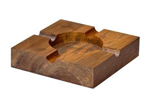 ที่เขี่ยบุหรี่ไม้ทรงสี่เหลี่ยมทำมือ คุณภาพพรีเมียม ภายในลึก ดีไซน์สไตล์อเมริกัน สำหรับโรงแรม วิลล่า และโต๊ะเลานจ์ - Product Image 2