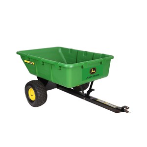 TC2145 <b>Small</b> Type Four-<b>Wheel</b> Folding Hand Truck Metal Enclosed Garden Cart with Plastic Dump Feature - Product Image 5