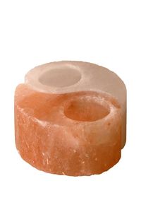 Portavelas Yin Yang estilo amor tallado a mano de sal de roca rosa del Himalaya artesanía decorativa Natural para uso doméstico - Product Image 6