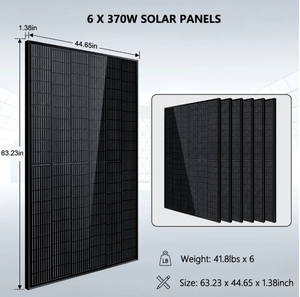 ชุดโซลาร์เซลล์ Attractive-Sales Power SGM-655M 6.5kW แบบออฟกริด พร้อมแผงโซลาร์เซลล์ 2.22kW แบตเตอรี่ 5.12kWh-10.24kWh แรงดันไฟฟ้า 120/240V มีสินค้าในสต็อก - Product Image 3