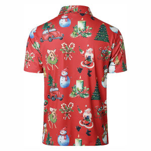 Nueva moda para hombres hechos a medida para Polos 100% algodón patrón sólido al por mayor precio barato diseño de sublimación para Polos - Product Image 3