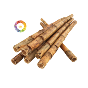 Venta al por mayor de tubos de bambú natural de Vietnam: rectos, secos y tratados para uso a largo plazo en interiores y exteriores - Product Image 1