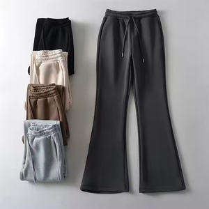 Cintura elástica Color Block Pantalones Mujer Pantalones de chándal Baggy Loose Flared Streetwear Pantalones Jogger's Sweatpants Loose Flared - Product Image 2