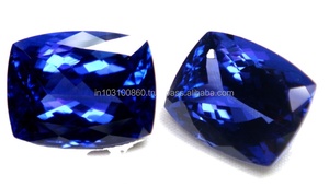 แทนซาเนียหินเครื่องประดับ DIY,อัญมณีทรงหลวมตัดเหลี่ยมเพชรพลอยธรรมชาติสีน้ำเงินเข้ม4X4MM - Product Image 3