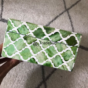 Caja tradicional con incrustaciones de hueso y fregona hecha a mano para almacenamiento de joyas, decoración de lujo para el hogar, artículo de regalo elegante, Tradebyd clásico - Product Image 2