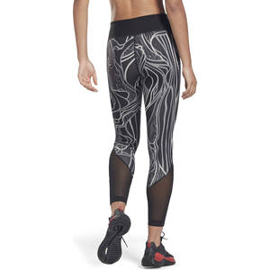 Nuevo último diseño, mallas de LICRA/poliéster gruesas transpirables antibacterianas con costuras de cintura alta para mujer para gimnasio, Fitness, correr - Product Image 3