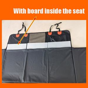 Extensor de Asiento Trasero para Perros Cubierta Impermeable de Asiento Trasero Material de Cuero Mejorado con Ventana de Malla Cubierta de Asiento Trasero para Mascotas - Product Image 2