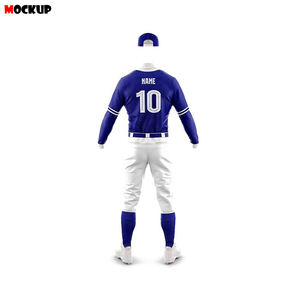 Uniformes de baseball d'équipe personnalisés en gros aux États-Unis, ensemble d'uniformes de baseball pour hommes et jeunes, vêtements de sport de haute qualité - Product Image 5