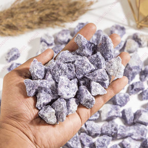 Piedras Crudas de Lepidolita Natural de Alta Calidad, Cristal Curativo, Arte Tallado y Coleccionable, Precio Bajo de Mercado, Anshul Impex - Product Image 4