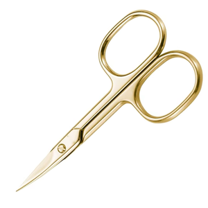 Ciseaux à cuticules professionnels en acier inoxydable, coupe nette, durables, outil de soin des ongles pour manucure et pédicure, ergonomiques, beauté - Product Image 1