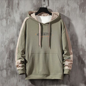 เสื้อฮู้ดดี้ทรงหลวมแบบดรอปไหล่ ผลิตจากโรงงานโดยตรง น้ำหนัก 450 กรัม คุณภาพสูง ผ้าฝ้าย 100% เสื้อฮู้ดดี้เนื้อหนา - Product Image 1