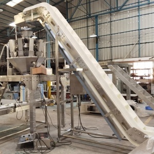 Riem aangedreven hellende bakkenband voor efficiënt transport van fruit en groenten - Product Image 1