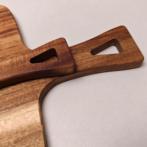 Tabla de Cortar de Madera Gruesa Rectangular Moderna Personalizada de Fábrica al por Mayor, Apta para Lavavajillas - Product Image 2
