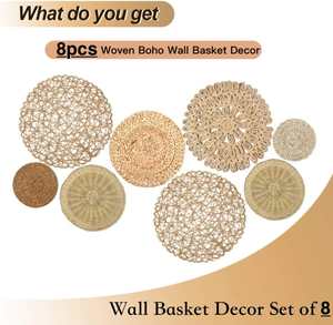 Décoration murale en jute en gros, dernière collection, fabrication artisanale, art mural en jute élégant pour la décoration de la maison et des hôtels, vente en gros - Product Image 4