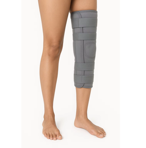 Inmovilizador de rodilla de cobertura extendida Sistema de soporte de 14 "que ofrece la máxima comodidad con bandas seguras para una asistencia de movimiento confiable - Product Image 1