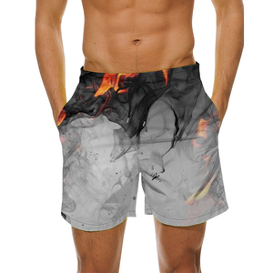 กางเกงขาสั้นสำหรับวิ่งของผู้ชายกางเกงขาสั้นใส่สบายสีพื้นทำจากปากีสถาน - Product Image 1