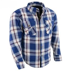 Camisa de franela de lujo unisex, con cuello levantado suave al tacto, teñida de hilo, Fabricante Mayorista de primavera, asociaciones, compradores B2B - Product Image 3