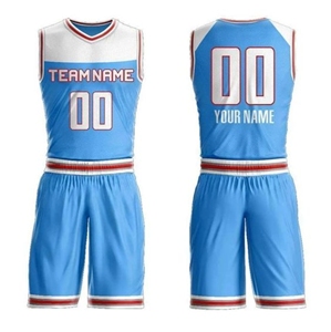 Vêtements de basket-ball sur mesure en gros, OEM, haute qualité, séchage rapide, respirant, unisexe, adulte, tissu 180g, logo personnalisé - Product Image 5