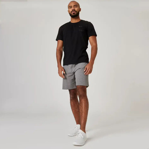 Shorts de sport décontractés pour hommes, séchage rapide, entraînement, course, gym, respirants, taille mi-haute, logo personnalisé, en coton - Product Image 5