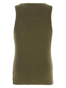 Huzaifa เสื้อกล้ามผ้าฝ้ายถักสำหรับผู้ชายเสื้อใส่ออกกำลังกายเสื้อใส่เล่นฟิตเนสยิม - Product Image 2