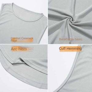 Débardeurs en coton pour hommes Muscle Gym Running Stringer Débardeurs de musculation Fitness Débardeurs respirants Débardeurs pour hommes OEM - Product Image 2