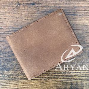 Genuine Leather Wallets Male Purse With <b>Zip</b> Coin Pocket Customize Cowhide Wallet for Men's <b>Card</b> <b>Holder</b> Full Grain Leather Wallet - Product Image 1