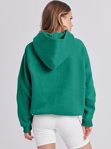 Sudadera con Capucha Bordada Oversize para Hombre, Ajuste Regular Casual, Manga Larga, Venta al por Mayor, Forro Polar Personalizado, Ropa Urbana Ecológica - Product Image 4