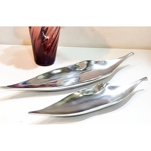 Design élégant Collations en forme de feuille Plateau de service Fruits secs Dates Plateau et plateaux Vente en gros Maison Table Plateau décoratif - Product Image 6