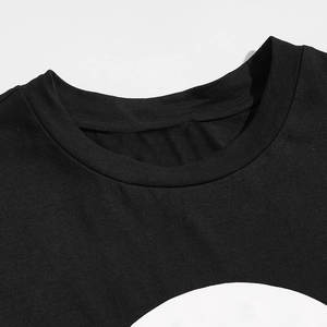 Ensemble t-shirt et short d'été de haute qualité Logo personnalisé Ensemble de t-shirt et short en coton pour hommes Ensemble de t-shirts et de t-shirts courts - Product Image 5