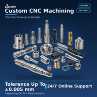 Services de fraisage CNC 5 axes sur mesure, pièces métalliques de précision, prototypage rapide, composants en acier inoxydable, aluminium, laiton, fil