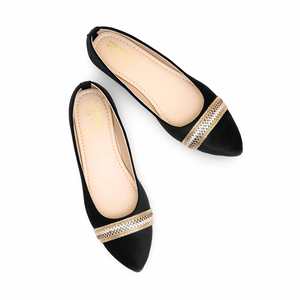 Pompes plates noires pour femmes WN0998 - Product Image 1