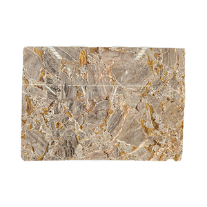 Dalle de marbre doré Bugatti polie haute décoration murale de fond doré étincelant marbre doré de Calcutta pour comptoir et table d'île - Product Image 1